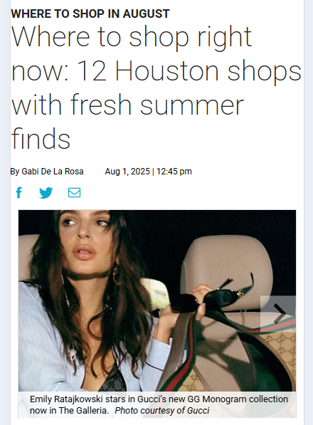 Houston’s summer shopping scene is on fire