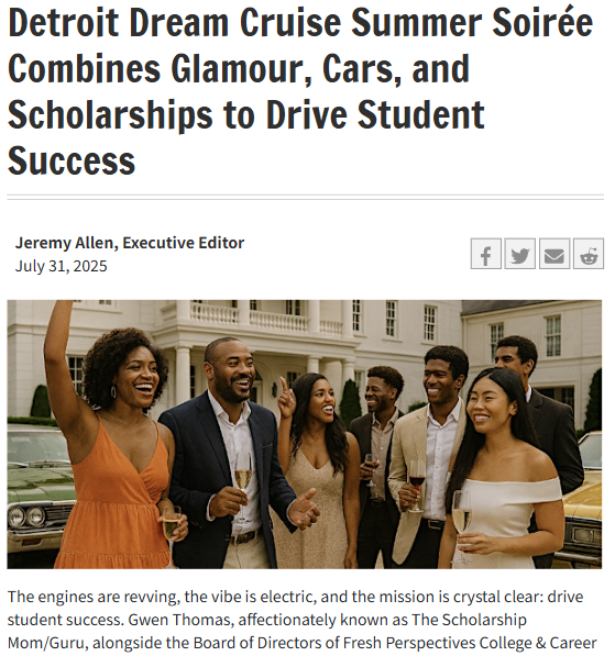 Detroit’s classic cars power student dreams