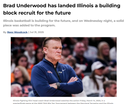 Illinois hoops lands a future star guard