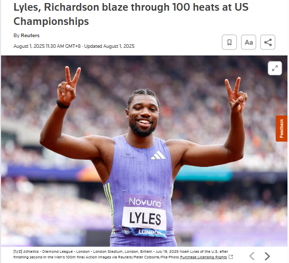 Lyles & Richardson Set Hayward Field Ablaze