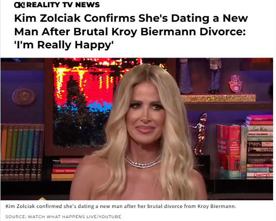 Kim Zolciak’s New Man Reveal Is Wild