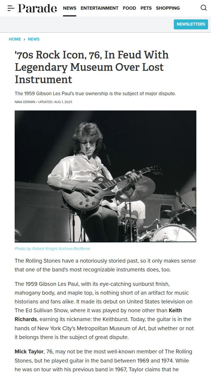 Rolling Stones Guitar Feud Sparks Drama 🎸