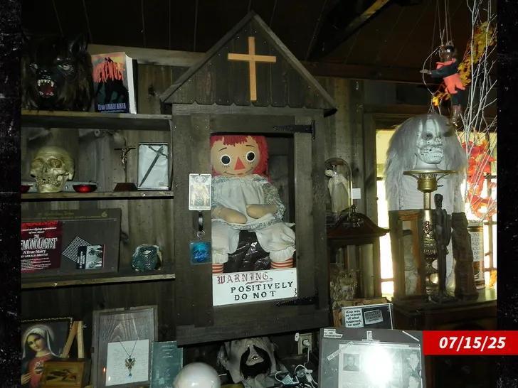 Matt Rife now owns the haunted Annabelle doll