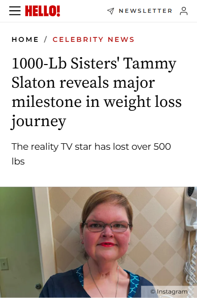 Tammy Slaton Hits Huge Weight Loss Milestone!