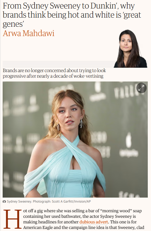 Sydney Sweeney’s ‘Great Genes’ Jeans Ad Drama