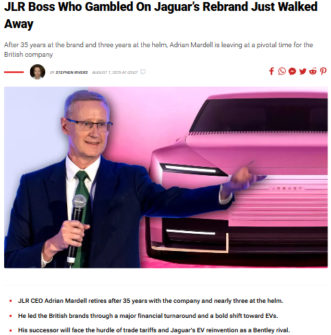 Jaguar’s Big EV Gamble: What’s Next?