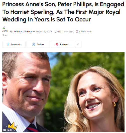 Royal Wedding Alert: Peter Phillips Engaged!