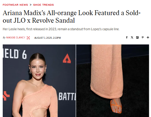 Ariana Madix Rocks JLO x Revolve at Battlefield 6