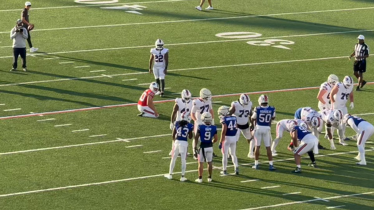 Bills’ backup RB steps up as emergency kicker