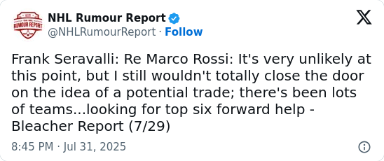 Marco Rossi contract standoff shakes Wild’s future