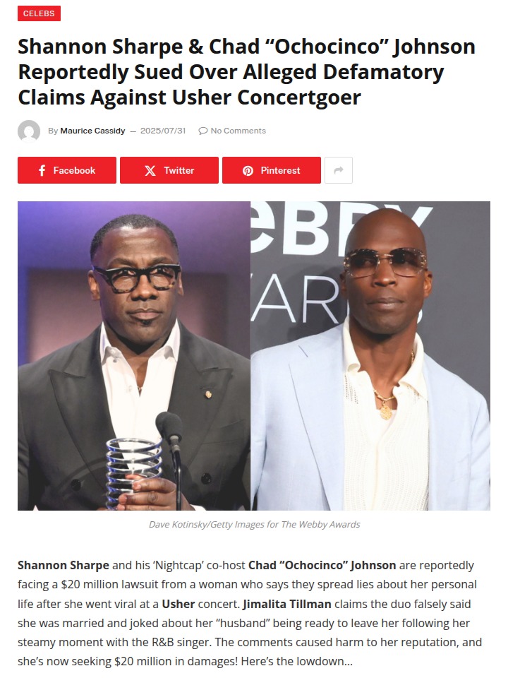 Shannon Sharpe Drama: $20M Lawsuit?! 😳