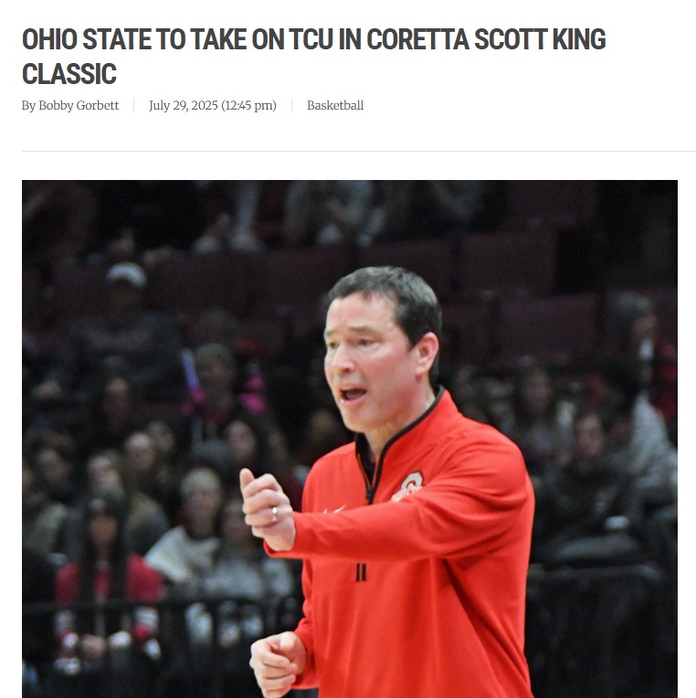 Buckeyes Set for MLK Day Showdown vs TCU