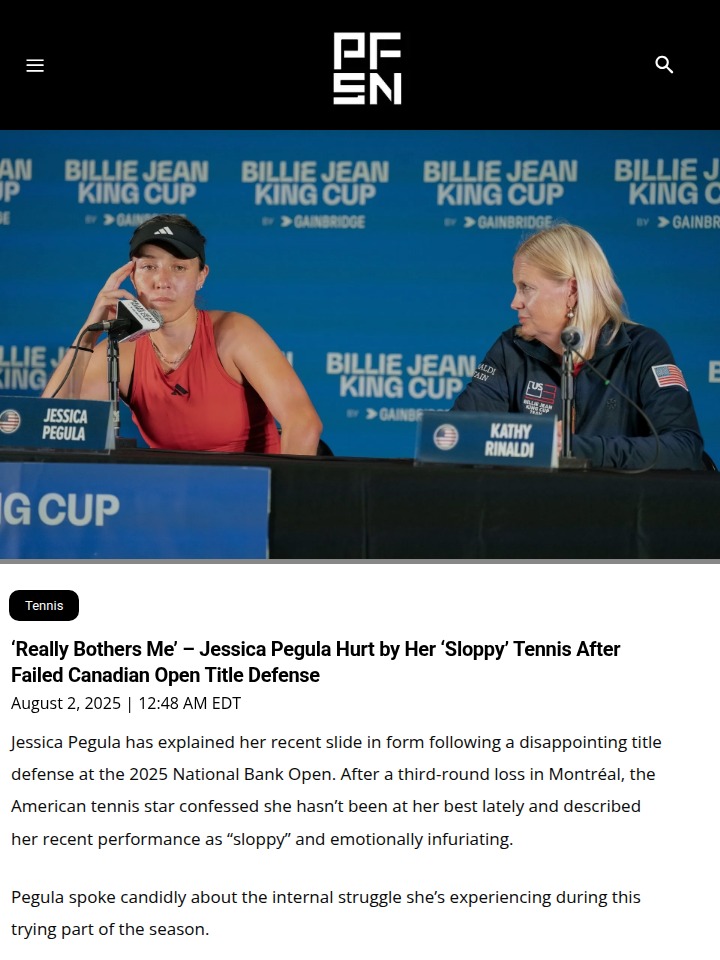Pegula’s Montreal Woes: Can She Rebound?