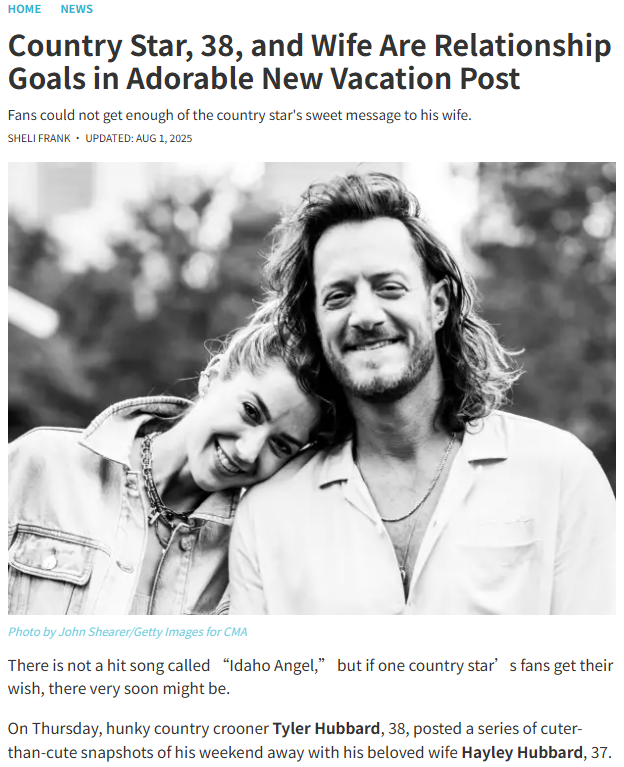 Country Star Tyler Hubbard’s Airstream Getaway
