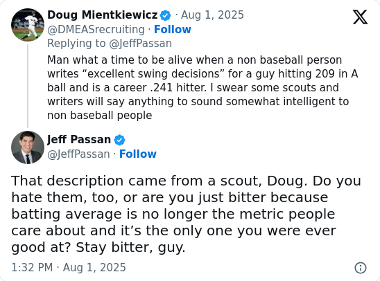 Mets Vet Claps Back at Passan's Yankees-Pirates Take