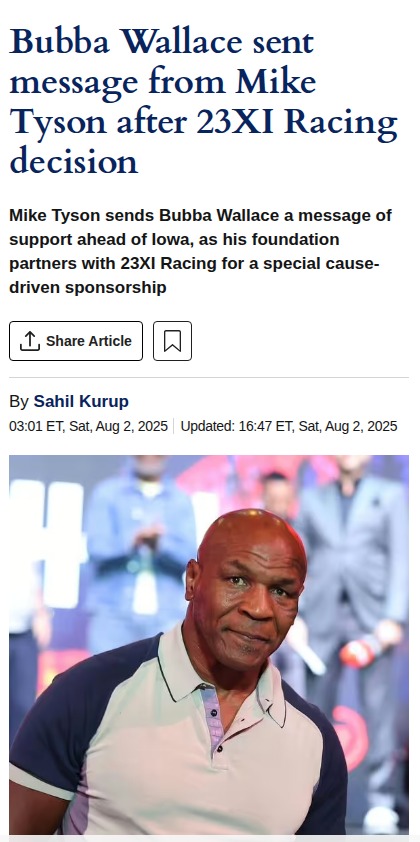Iron Mike Rallies Bubba & 23XI at Iowa