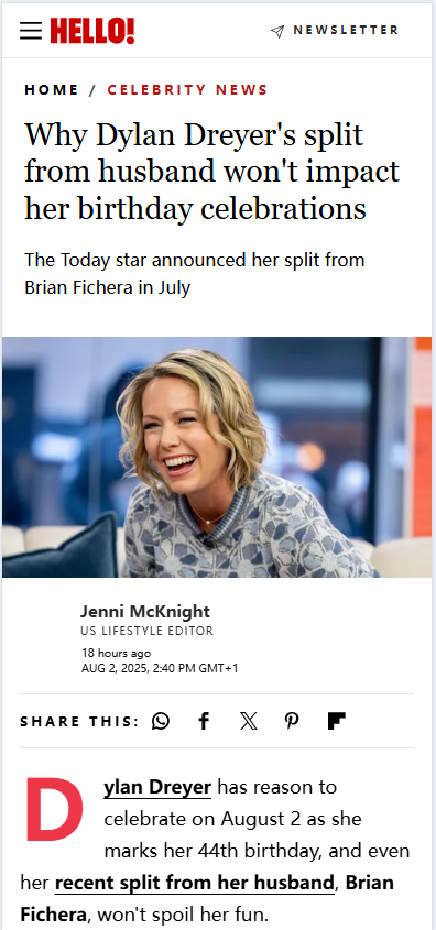 Dylan Dreyer’s Birthday Drama? Not a Chance 🎂