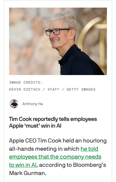 Apple’s AI Ambitions: Can They Catch Up?