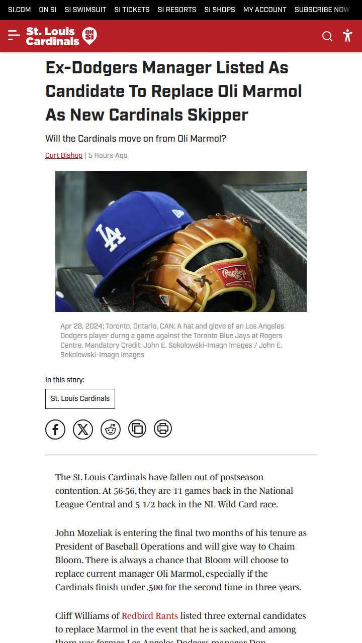 Could Don Mattingly lead the Cardinals next?
