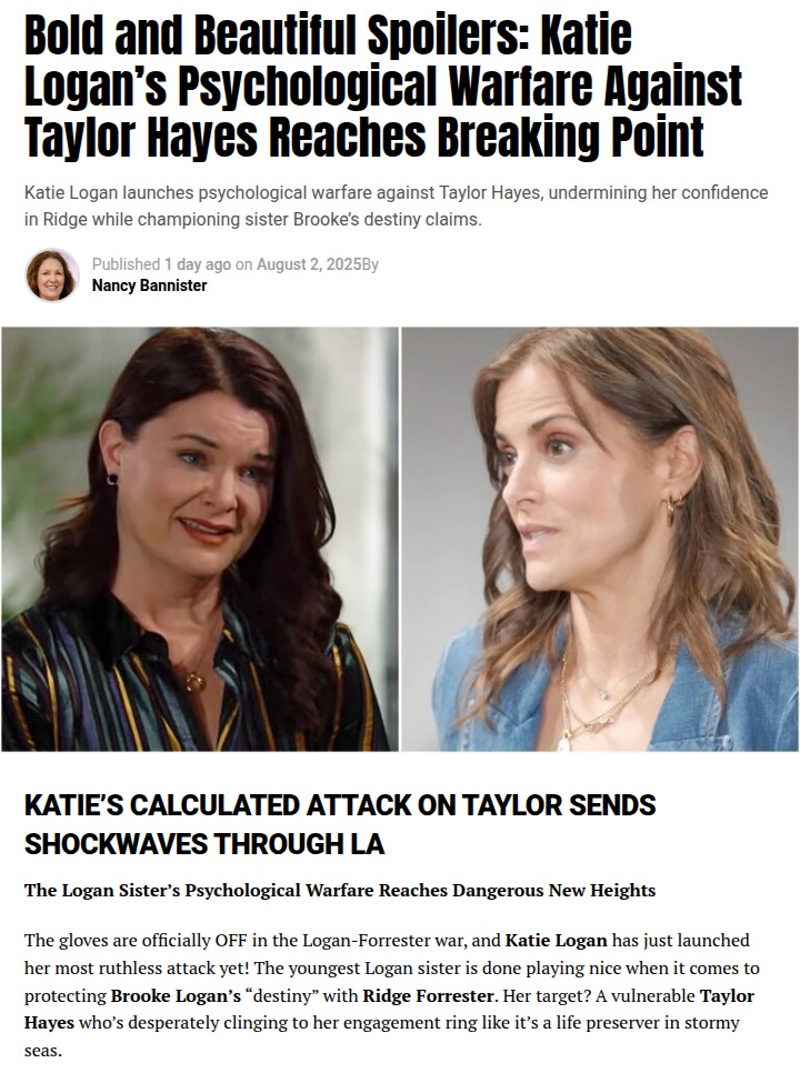Katie’s mind games shake up LA drama