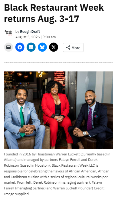 Atlanta’s Black Restaurant Week celebrates 10 years