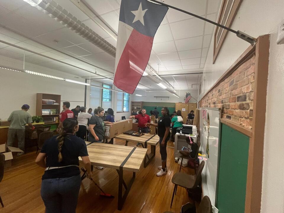Dallas classrooms get a magical makeover