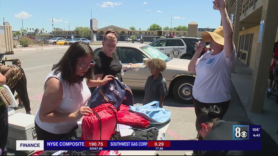 Las Vegas kids start school with confidence