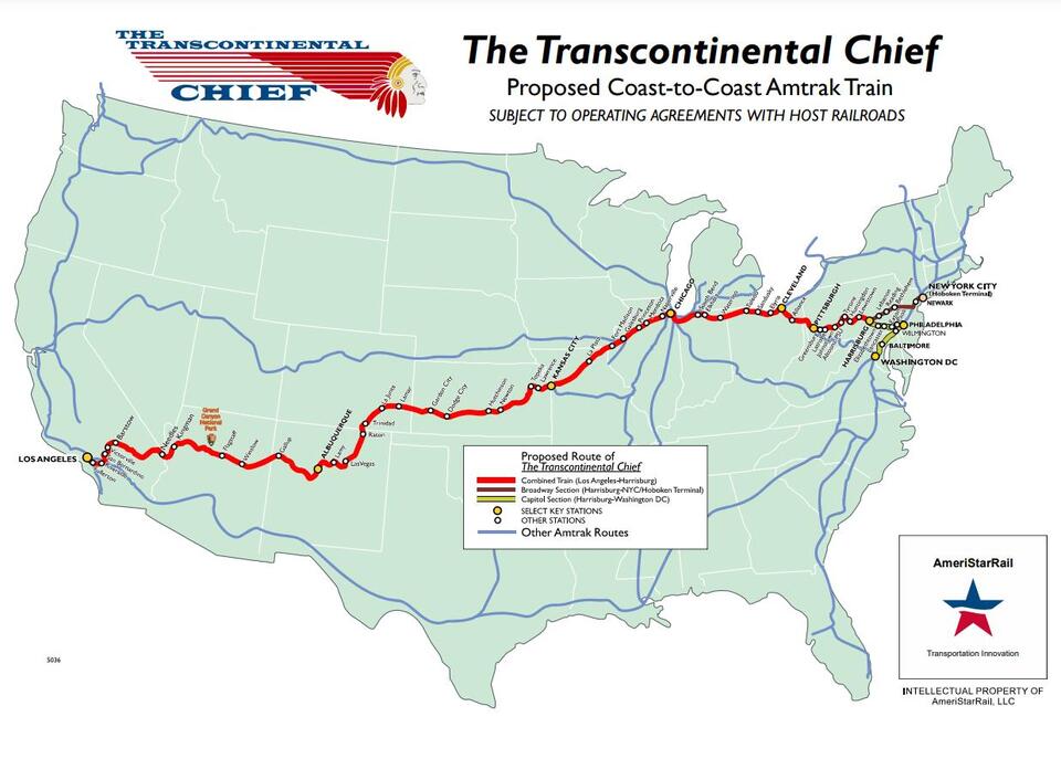 LA to NYC by Train in 72 Hours?!