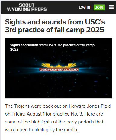 USC Trojans ramp up intensity at fall camp