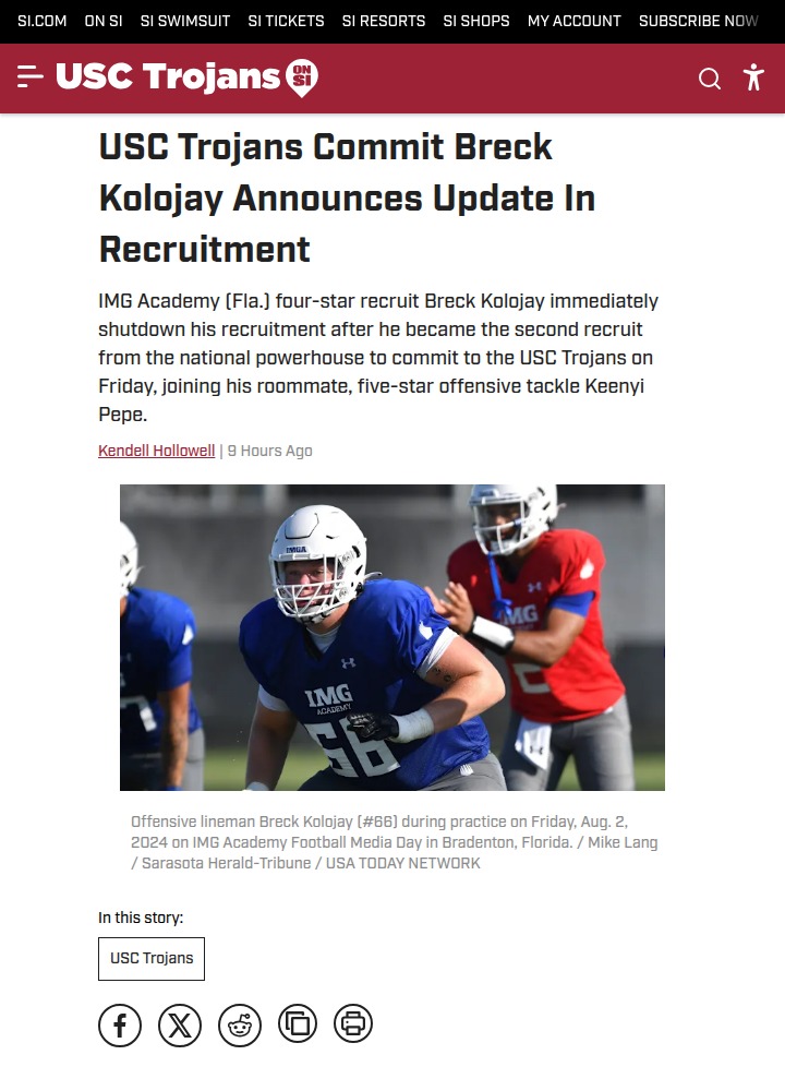USC’s 2026 football class just got even stronger