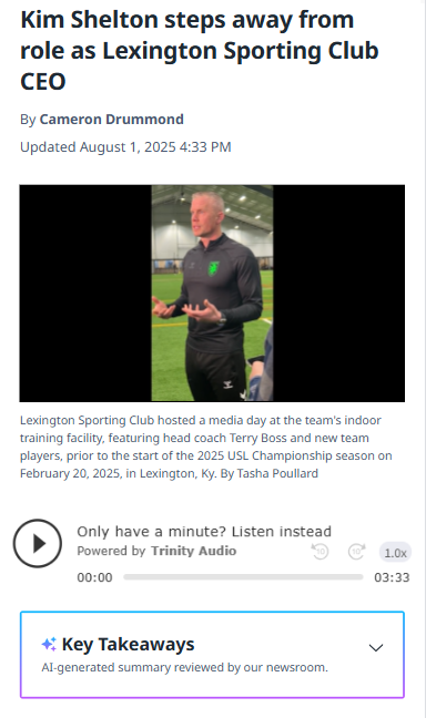 Lexington SC’s next chapter: New CEO coming