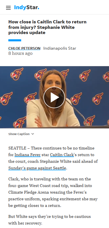 Caitlin Clark’s injury: What’s next for the Fever?