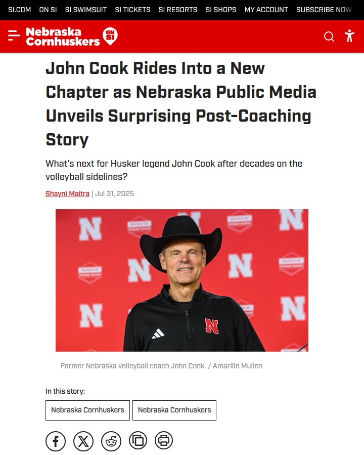 John Cook’s next act: From Huskers legend to Wyoming rancher