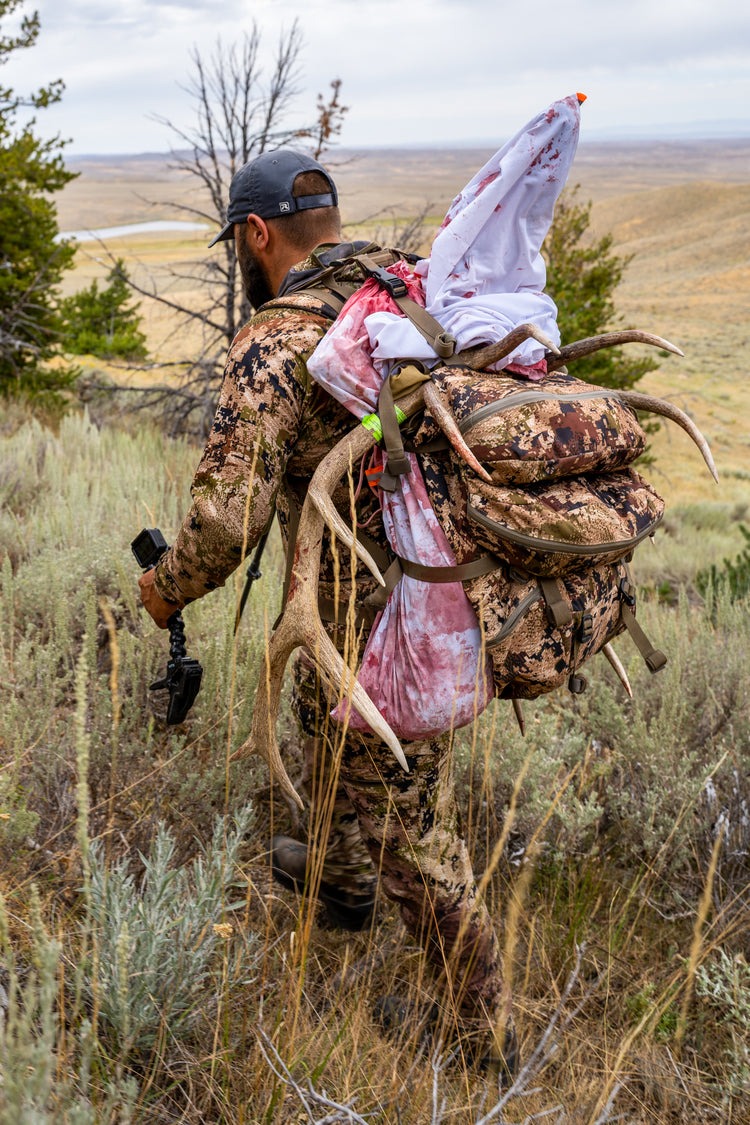 solo hunting sounds cool… until the haul