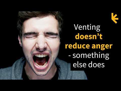 Blowing Off Steam Actually Makes Anger Worse?!