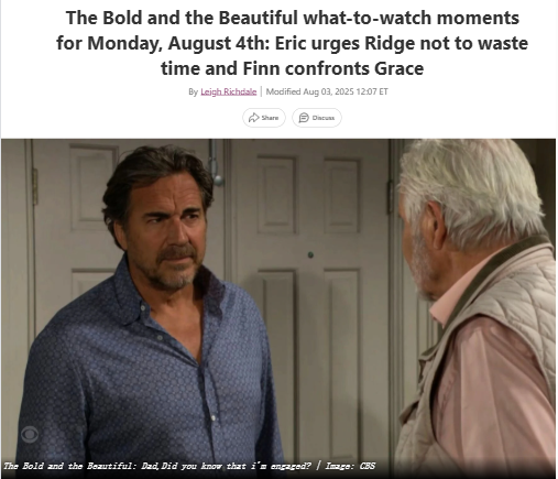 Eric’s Ultimatum: Ridge vs Nick for Brooke! 🔥