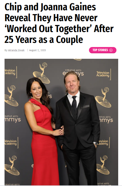 Chip & Joanna’s Surprising Gym Confession
