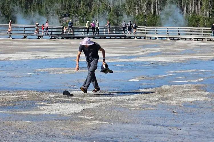 Yellowstone’s fragile wonders at risk