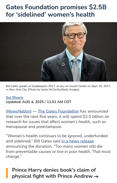 $2.5B for Women’s Health—Finally!