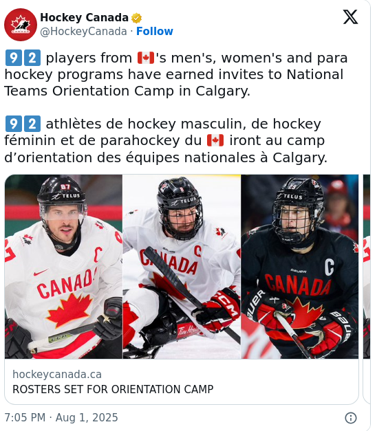 Canada's Olympic Hockey Dream Team?