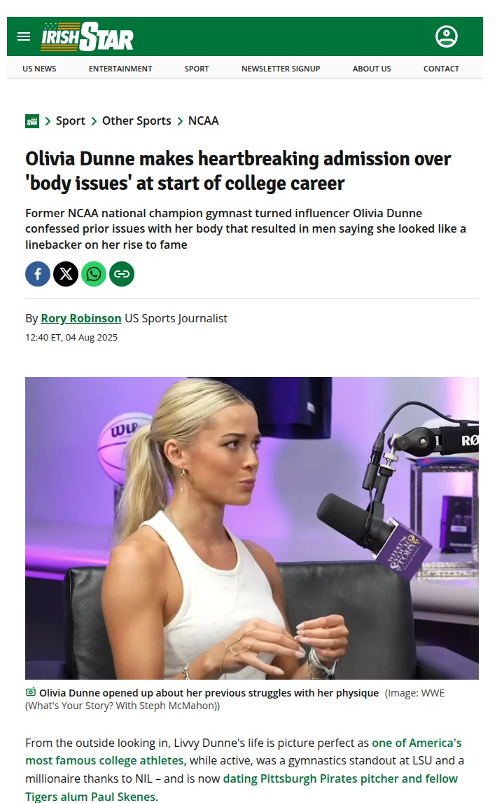 Livvy Dunne Opens Up: Beyond the Spotlight