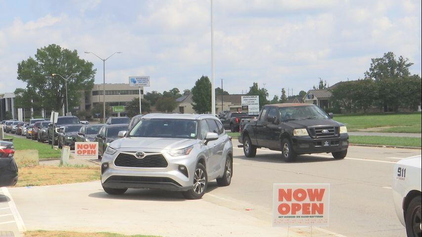 Sherwood Forest’s chicken craze jams traffic