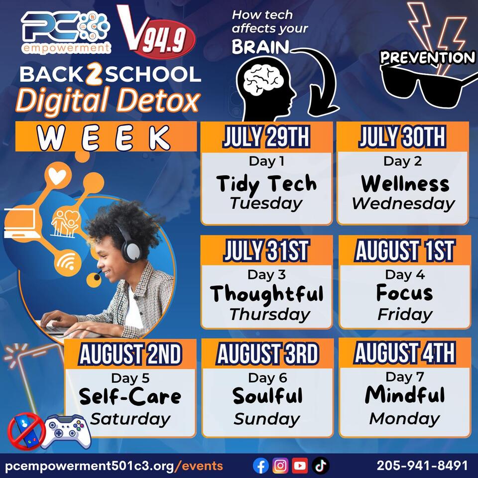 Birmingham’s digital detox week changes back-to-school prep