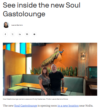 Soul Gastrolounge returns bigger and bolder