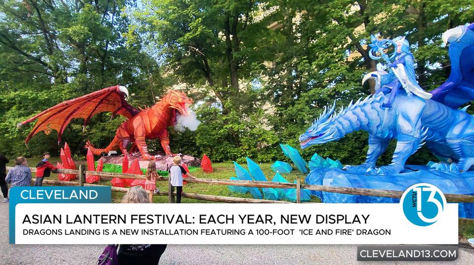Dragons light up Cleveland nights