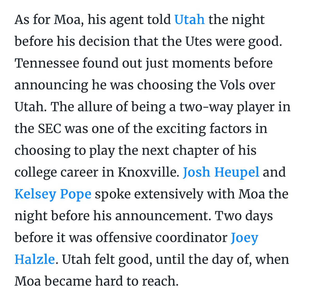 Tennessee lands 5-star Moa, Utah fans react
