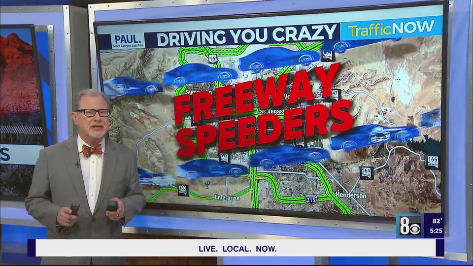 Las Vegas freeways: Speeding out of control
