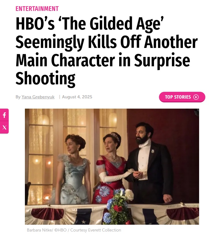 Gilded Age S3: Did George Russell Just Die?! 😱