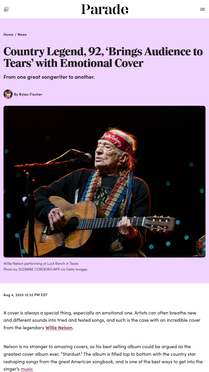 Willie Nelson's Tom Waits Cover Sparks Debate 🎤
