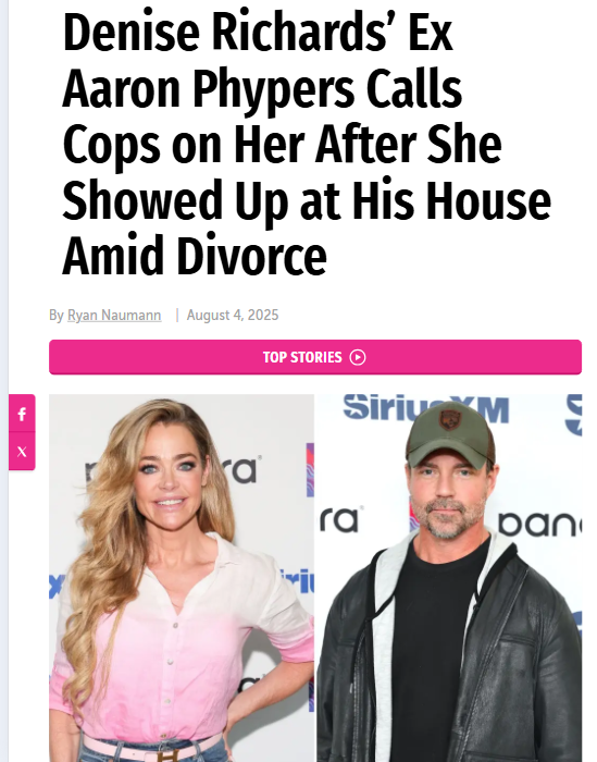 Inside Denise Richards’ Calabasas drama